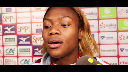 GC Paris 2018 - Clarisse Agbegnenou : "Elle ne devait pas prendre confiance"