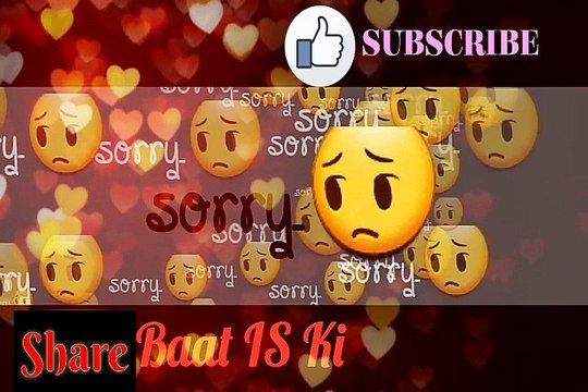 Whatsapp Video Status Bieber Justin Sorry Apologies Cute Breakup Lyrical 30 seconds by Baat IS Ki