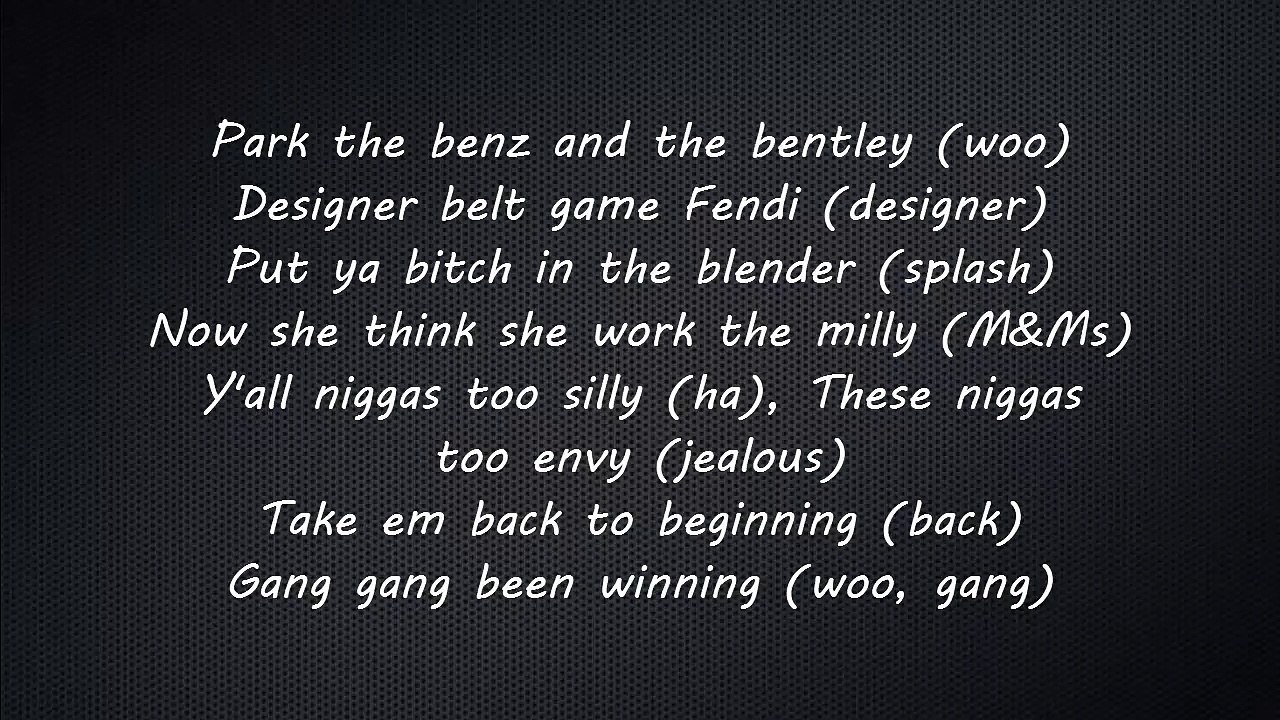 Migos - Work Hard (Lyrics)