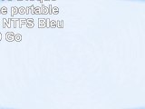 Bipra BDrive Disque dur externe portable USB 30 25 NTFS Bleu 750 Go