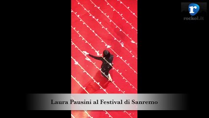 Laura Pausini al Festival di Sanremo