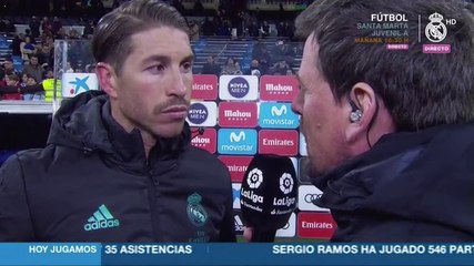 Sergio Ramos: "Necesitamos a la afición de cara al partido del PSG"