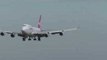 Boeing 747 Makes Bumpy Landing at Melbourne Airport