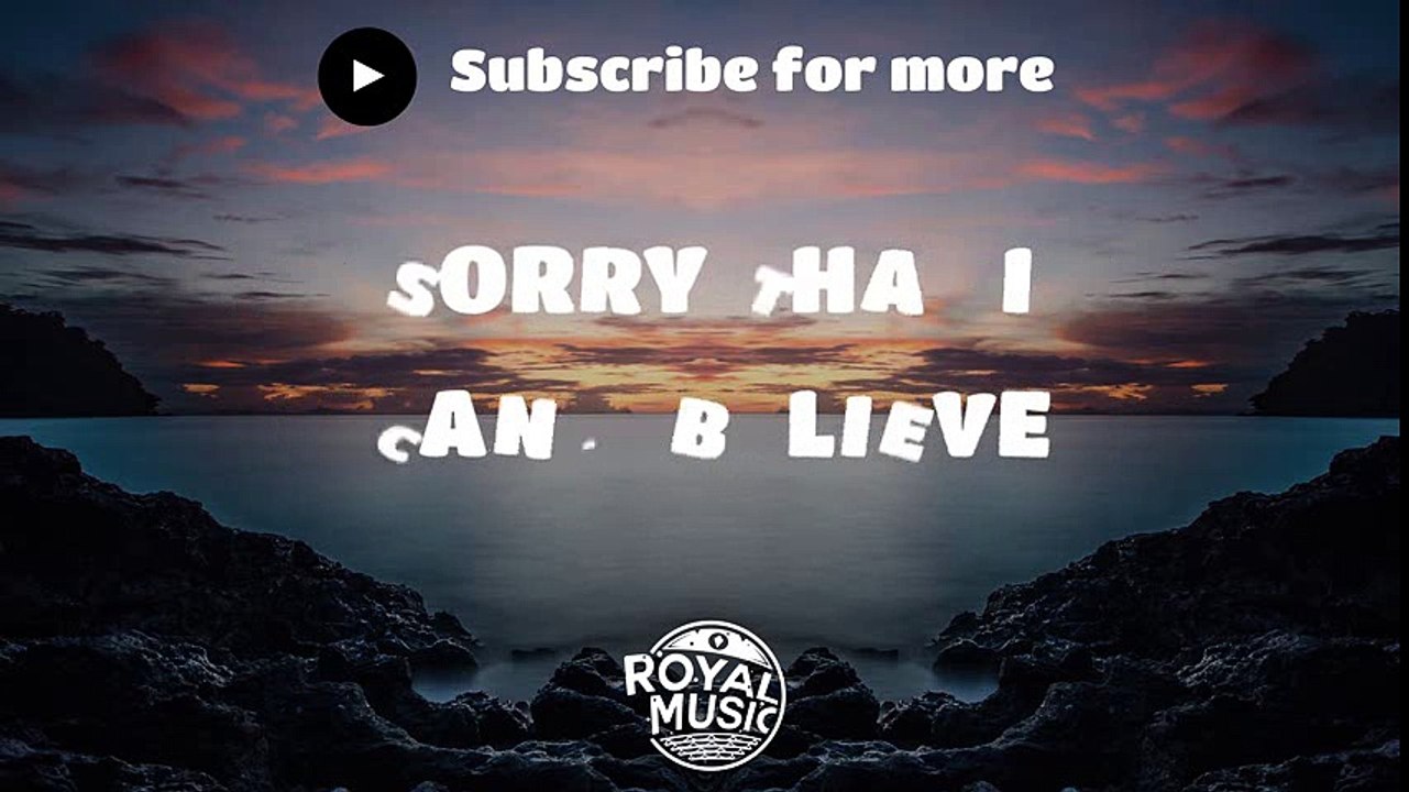 Halsey – Sorry (Lyrics)