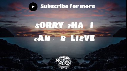 Halsey – Sorry (Lyrics)