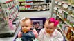 REACTIONS! Shopping Cart FAIL! Outing With MANY Reborn Baby Dolls