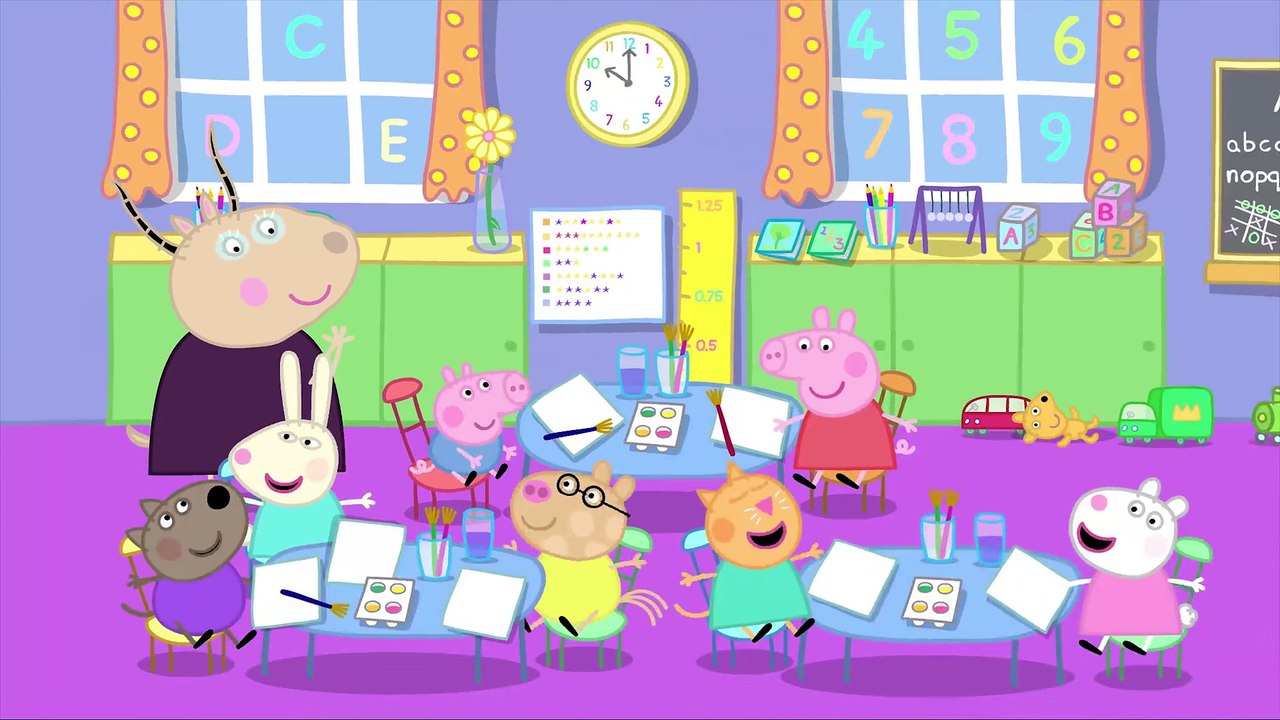 Peppa Pig Ep. in 4K | Peppa's Classroom Fun! | Cartoons for Children ...
