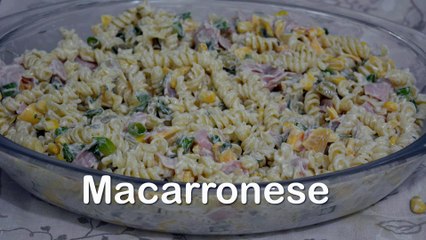 Como fazer Macarronese muito Rápido e fácil