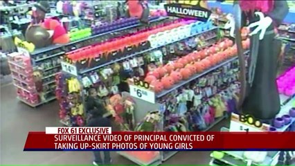 Store Video Released of Elementary School Principal Convicted of Taking Up-Skirt Photos of Girls