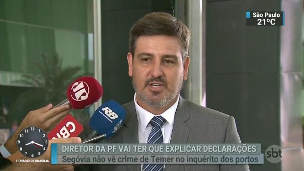Diretor da PF terá que explicar declaração sobre processo de Temer