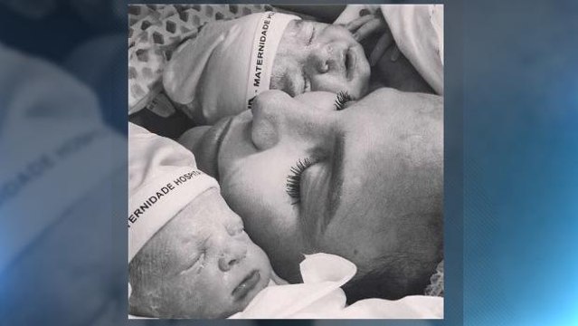 Filhas gêmeas de Ivete Sangalo nasceram com quase 3 quilos cada