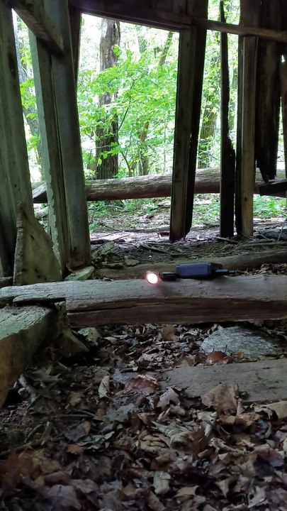 Shenandoah National Park Pocosin Trail Old Ruins Flashlight Session Lunar Paranormal Virginia