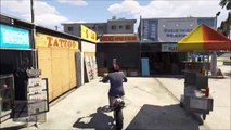 Grand Theft Auto 5 Glitches - GTA 5 Invincible (Godmode) Store Car Wallbreach