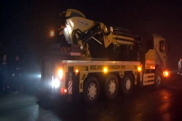 Otomobil şarampole yuvarlandı; 1 yaralı