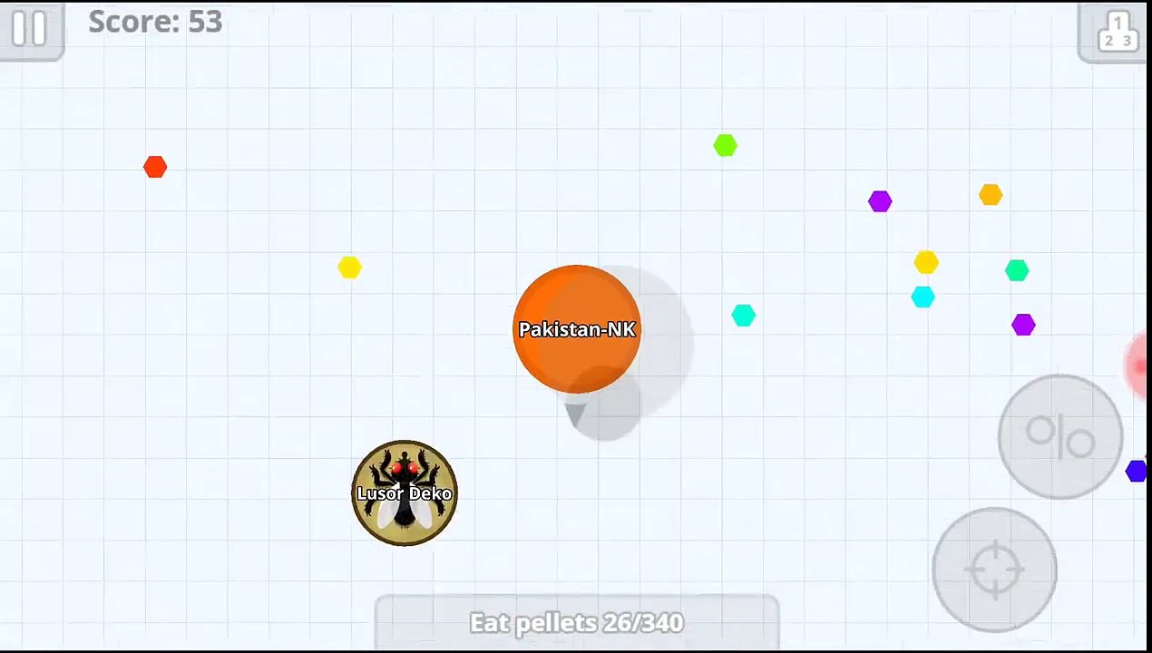 Agar.io with superb starting