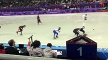 PyeongChang2018 South Korea wins its first gold of home winter olympics (men's 1500m short track)