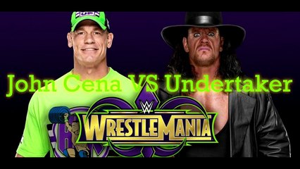 Undertaker vs John Cena Wrestlemania 34 Highlights - WWE2k18 _ Fantasy Fight - JRMacamTV