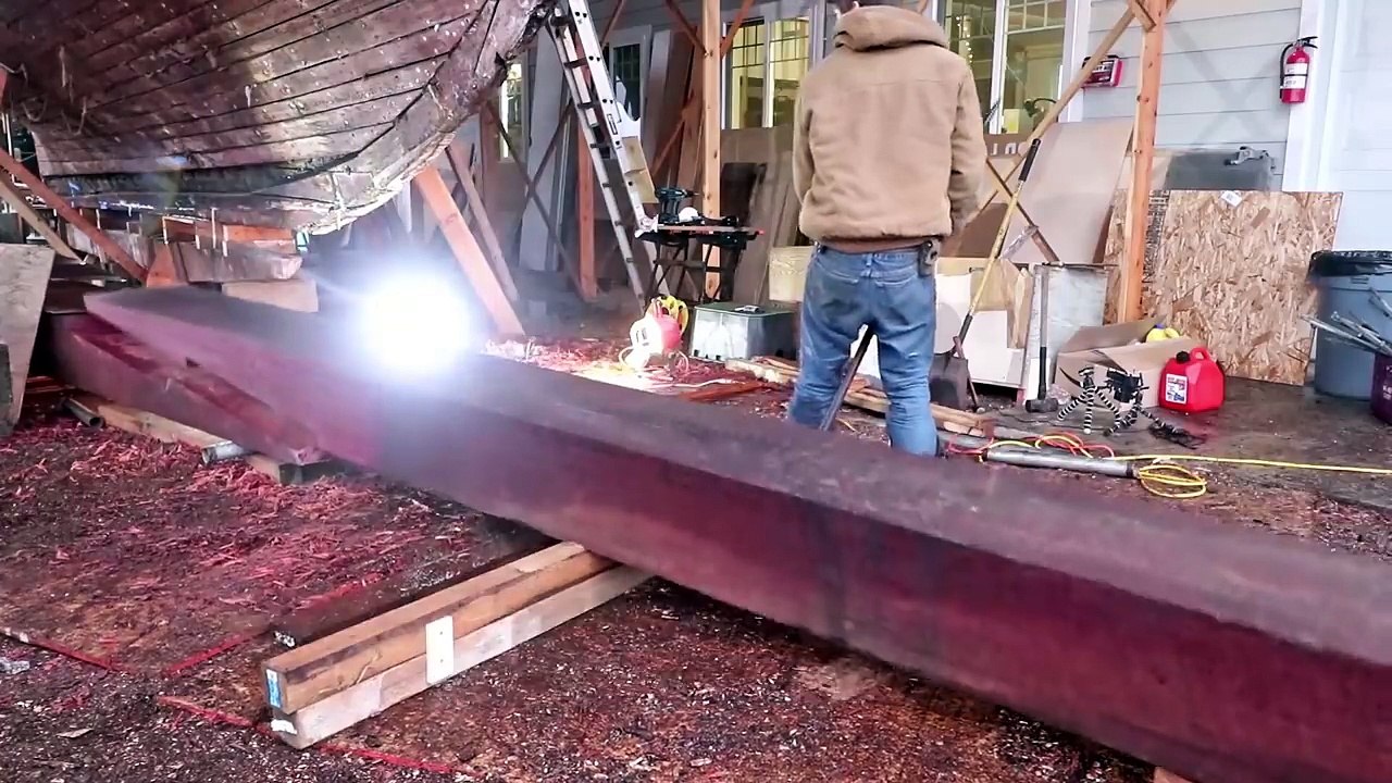 15. Building a New, Traditional Boat in Cornwall - Rebuilding Tally Ho EP 15