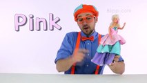 The Learn Colors for Toddlers during the Blippi Toys Fashion Show