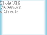 818TEch No19400060064 HiSpeed 20 clé USB 64Go Épée de samouraidu Japon 3D noir