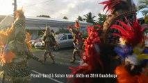 Pirouli-Band en carnaval defile a Sainte Anne 14 01 2018