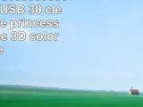 818TEch No31500030336 HiSpeed USB 30 clé 16Go drôle princesse princesse 3D coloré