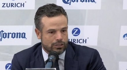 Rafa Puente y Rubén Omar Romano en conferencia de prensa