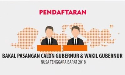 Download Video: Cagub Perseorangan Lolos Verifikasi di Pilkada NTB