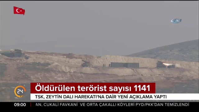 Öldürülen terörist sayısı 1141