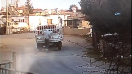 Klima Motoru Hırsızlığı Kamerada