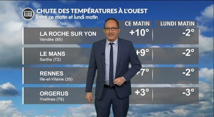 Météo lundi : retour des gelées dans le nord-ouest