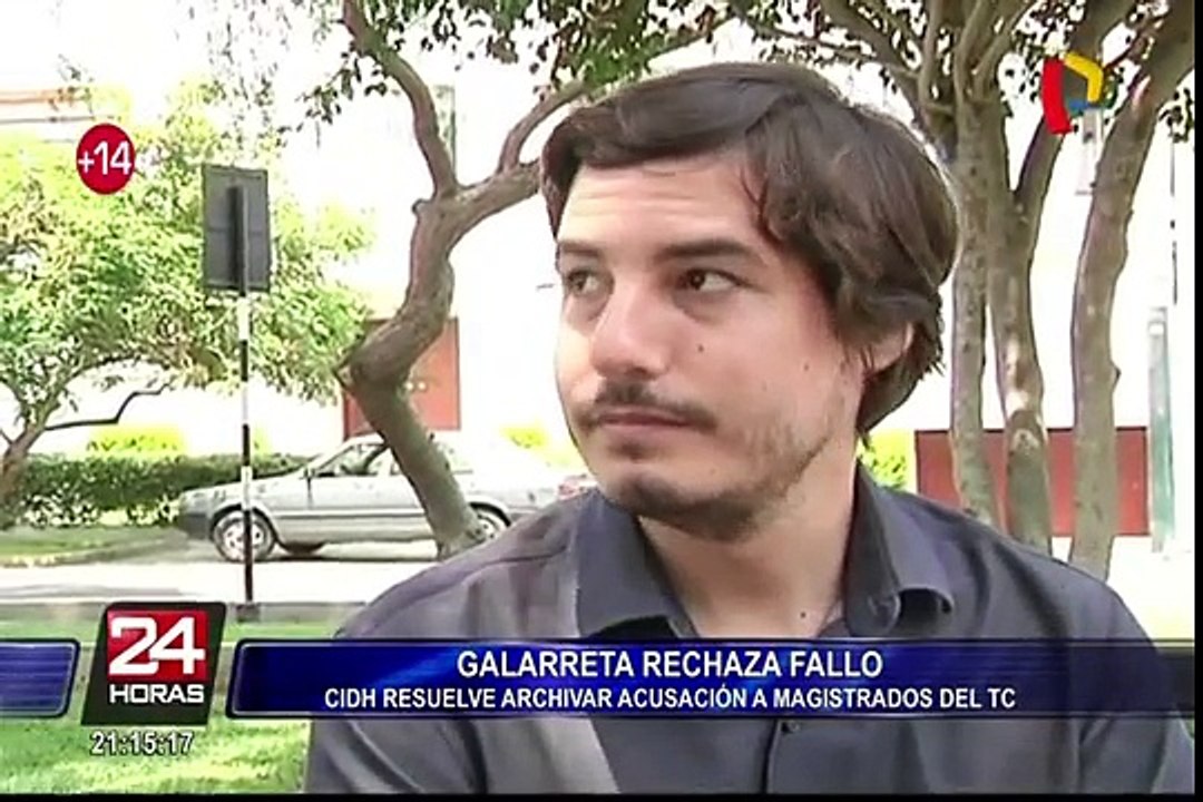 Galarreta rechaza fallo de la CIDH que resuelve archivar acusación a magistrados del TC