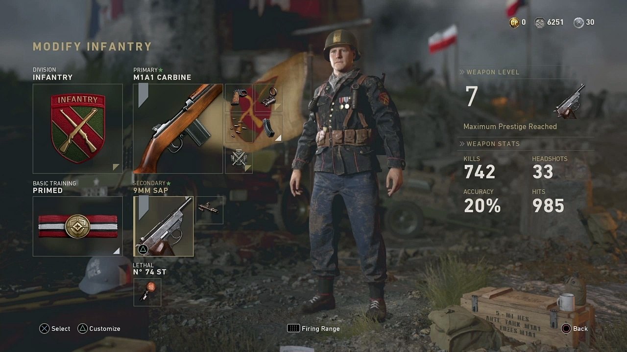 Call of Duty®: WWII* the m1a1 is not usless after all