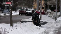 Chicago'da kar fırtınası hava trafiğini vurdu
