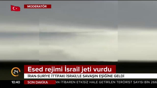 Esed, İsrail jetini düşürdü