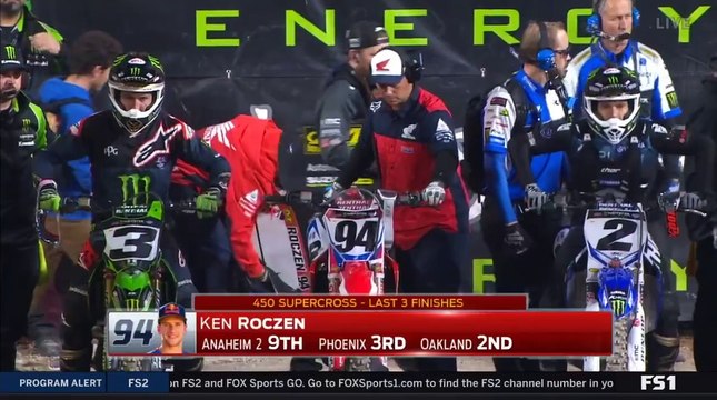 AMA Supercross 2018 San Diego 450SX Main Event