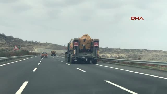 Hatay- Sınıra Askeri Sevkiyat