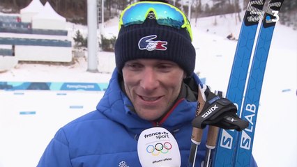 JO 2018 - Interview de Jean-Marc Gaillard après sa course