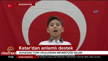 Katar'dan Mehmetçik'e anlamlı destek: Üzülme Allah bizimle