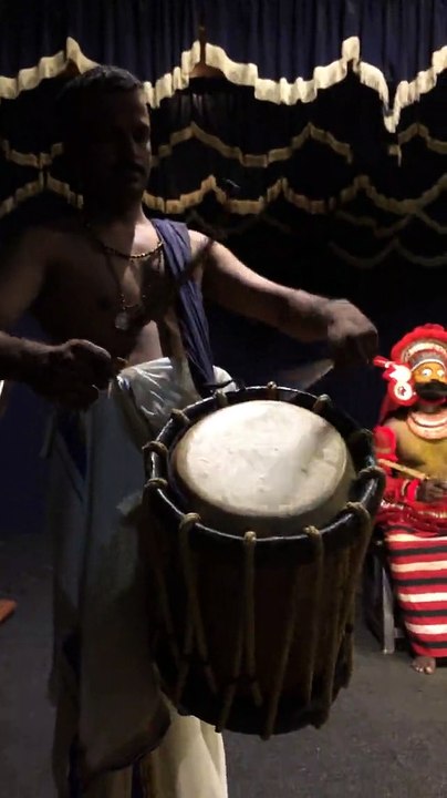 Kathakali Drummer