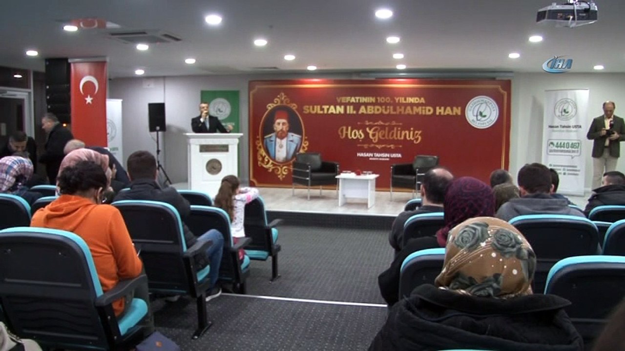 Osmanlı Padişahı Sultan Abdülhamid Han Gaziosmanpaşa’da anıldı