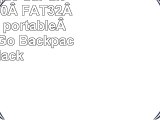 Bipra Disque dur ultra fin USB 30 FAT32 disque dur portable  Noir 250 Go Backpack Black