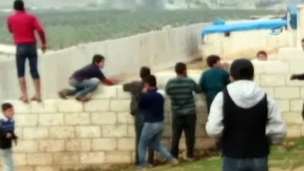 Türk savaş uçakları YPG/PKK'yı vurdu, Suriyeliler alkışlarla karşıladı