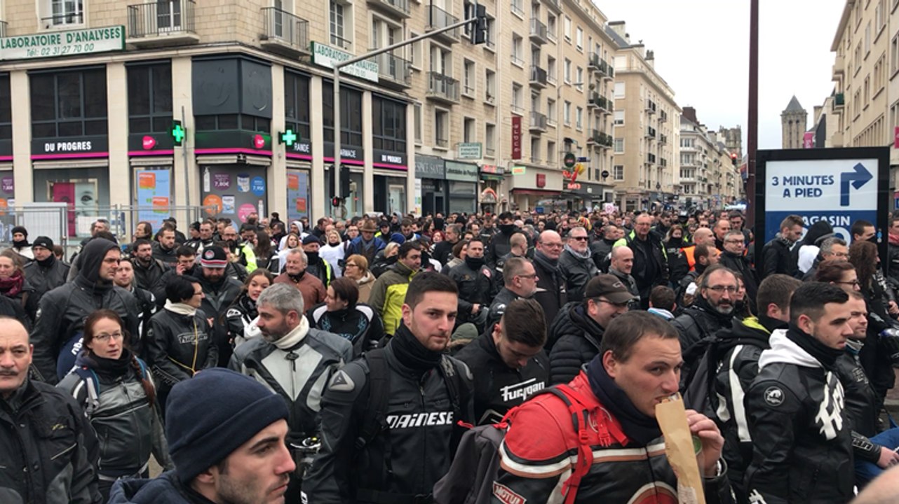 Motards en colère