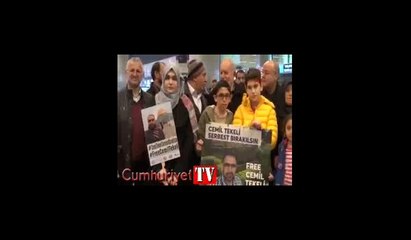 İsrail'de gözaltına alınan Cemil Tekeli Türkiye'ye döndü