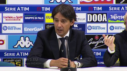 CONFERENZA Inzaghi, post Napoli-Lazio 4-1