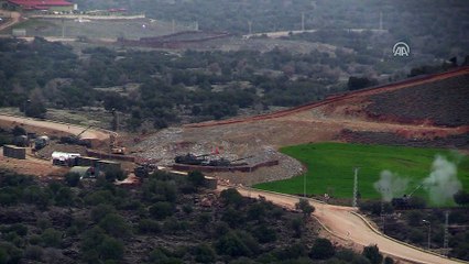 Terör mevzileri ateş altına alındı - HATAY