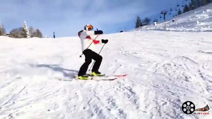 Madhavan enjoying ice skating