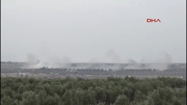 Kilis - Azez - Afrin Sınırı Bölgesindeki Ypg Hedefleri Vuruluyor 2