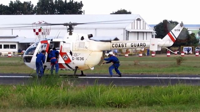 PCG Bo-105 Helicopter Capability Demonstration - Take Off and Landing